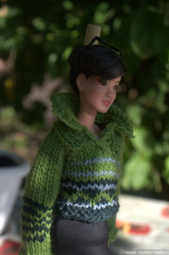 Свитер для Барби. 2 варианта (фото 6)