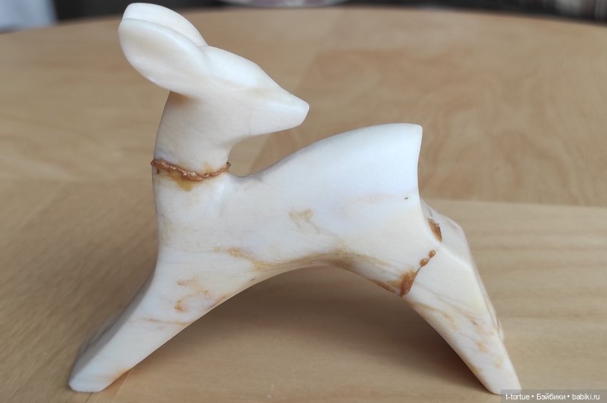 Олененок из мрамора — Статуэтки