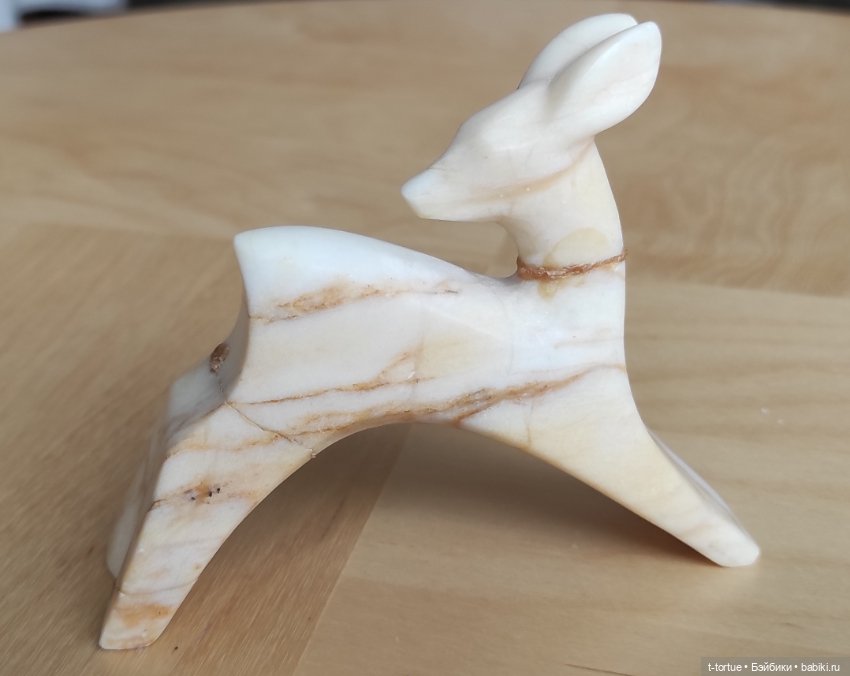 Олененок из мрамора — Статуэтки (фото 3)