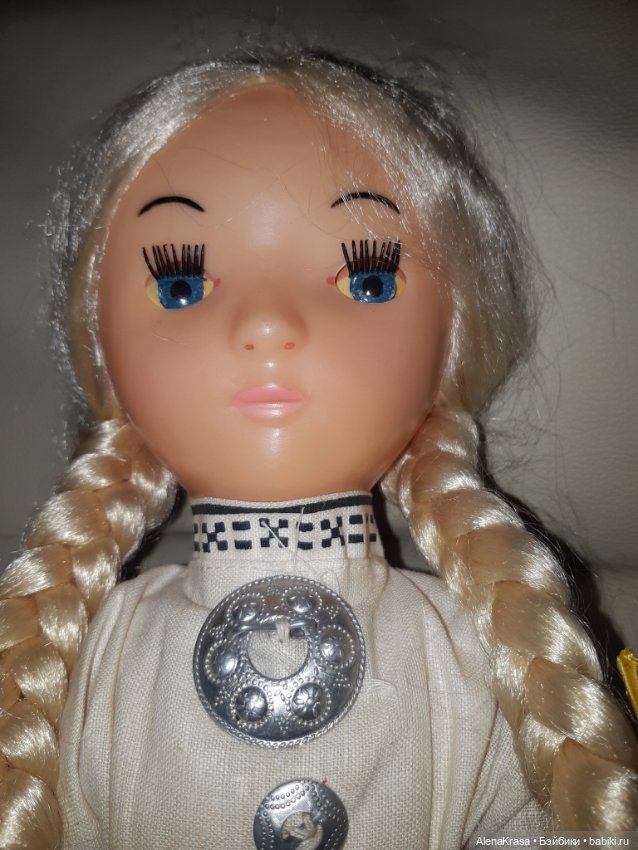 Кукла СССР паричковая Страуме 1 (фото 2)