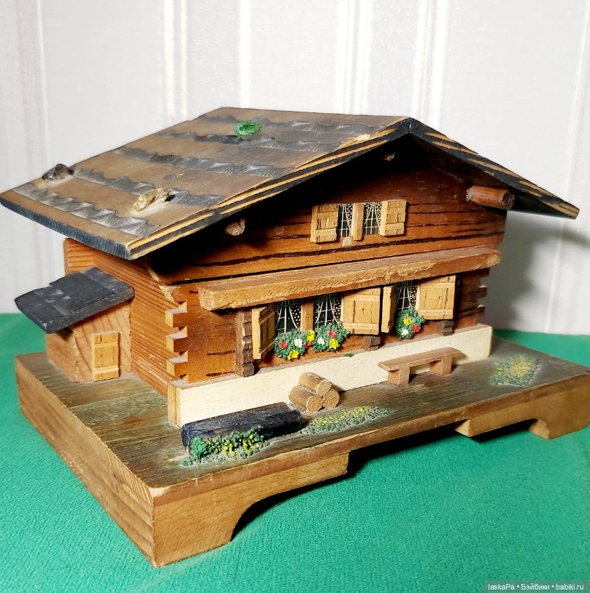 Музыкальная шкатулка - швейцарское шале (фото 8)