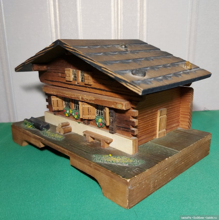 Музыкальная шкатулка - швейцарское шале (фото 6)