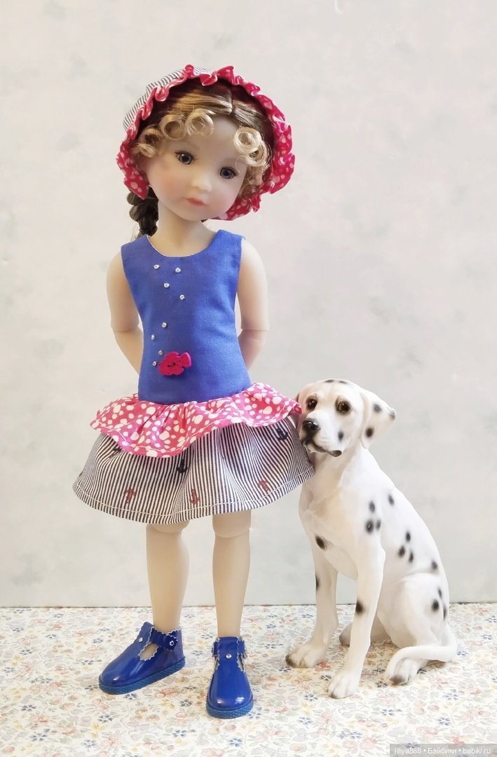 Комплект на Руби Ред (Ruby Red) морской тематики, 4 предмета (фото 8)