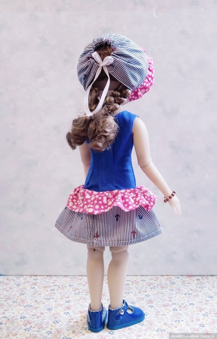 Комплект на Руби Ред (Ruby Red) морской тематики, 4 предмета (фото 4)