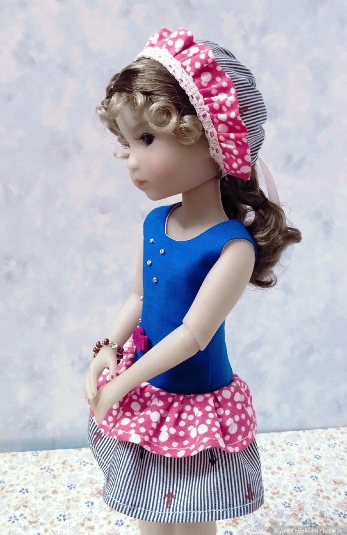 Комплект на Руби Ред (Ruby Red) морской тематики, 4 предмета (фото 7)