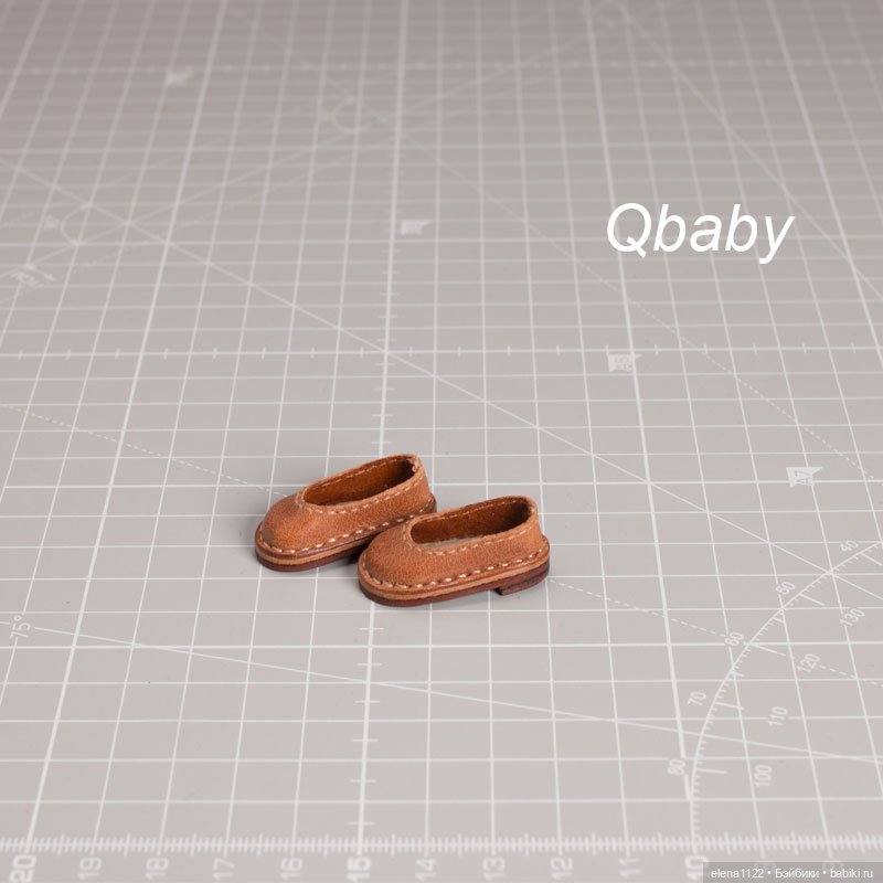 Туфельки для QBABY (рост 25 см) со стопой 27 мм (фото 4)