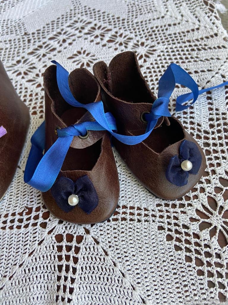 Туфли из натуральной кожи на большую ножку (фото 6)