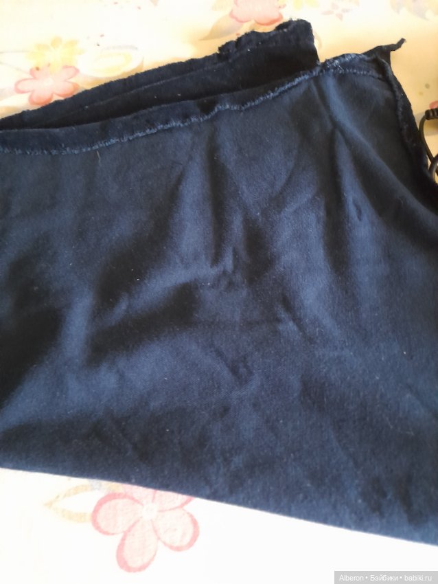 Отрезок бархата на хлопке (фото 3)