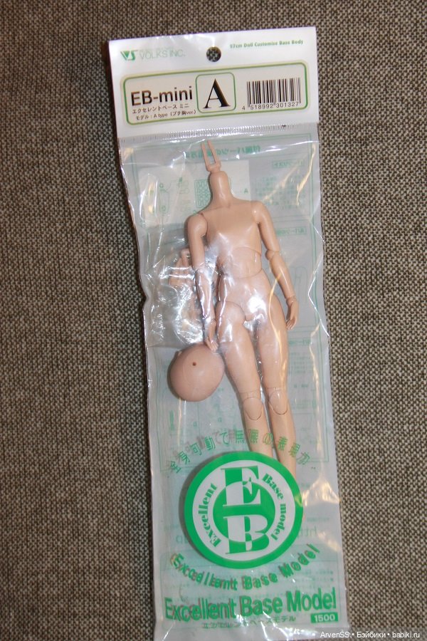 Голова Volks Н-04 на теле EB-mini (фото 8)