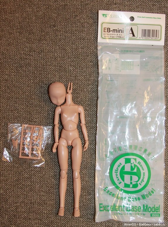 Голова Volks Н-04 на теле EB-mini