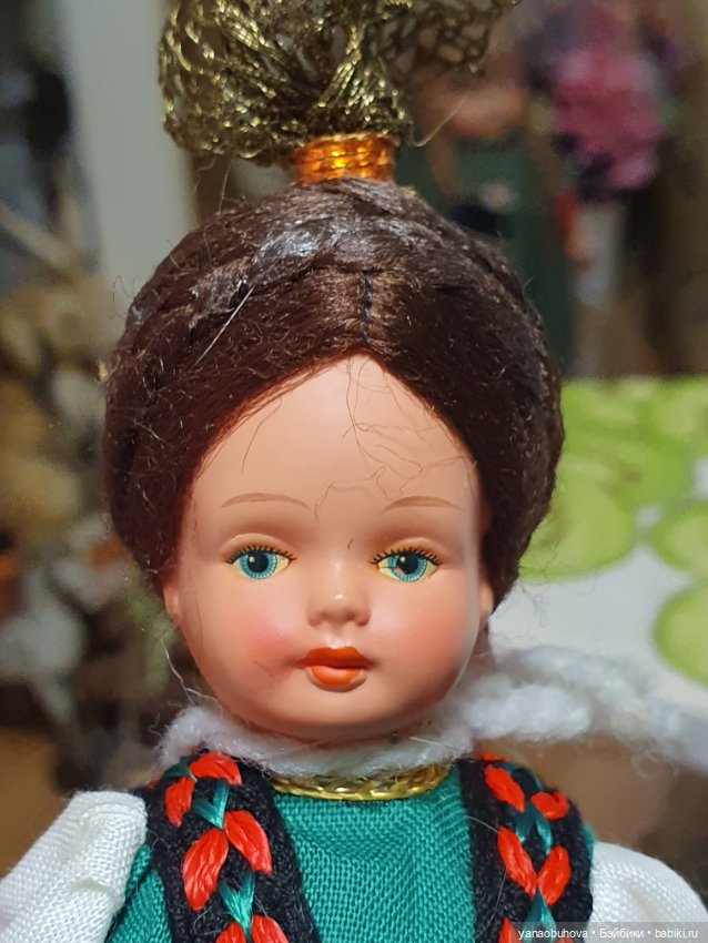 Заводная танцующая куколка. Германия. Винтаж (фото 5)