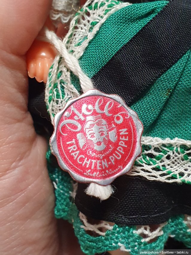 Заводная танцующая куколка. Германия. Винтаж (фото 4)