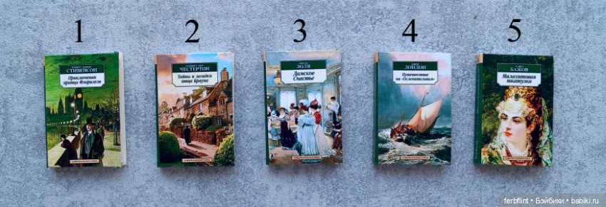 Книги "Классика" №10 в масштабе 1:6 (фото 2)