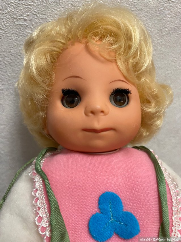 Кукла ГДР Пухлик с соской и бутылочкой (фото 2)