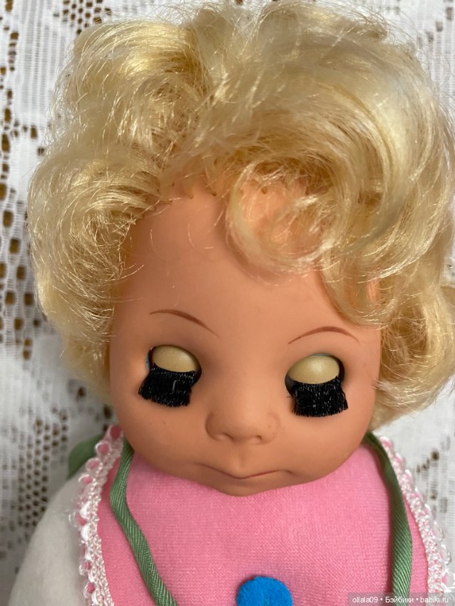 Кукла ГДР Пухлик с соской и бутылочкой (фото 3)