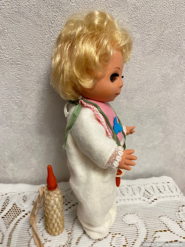 Кукла ГДР Пухлик с соской и бутылочкой (фото 6)