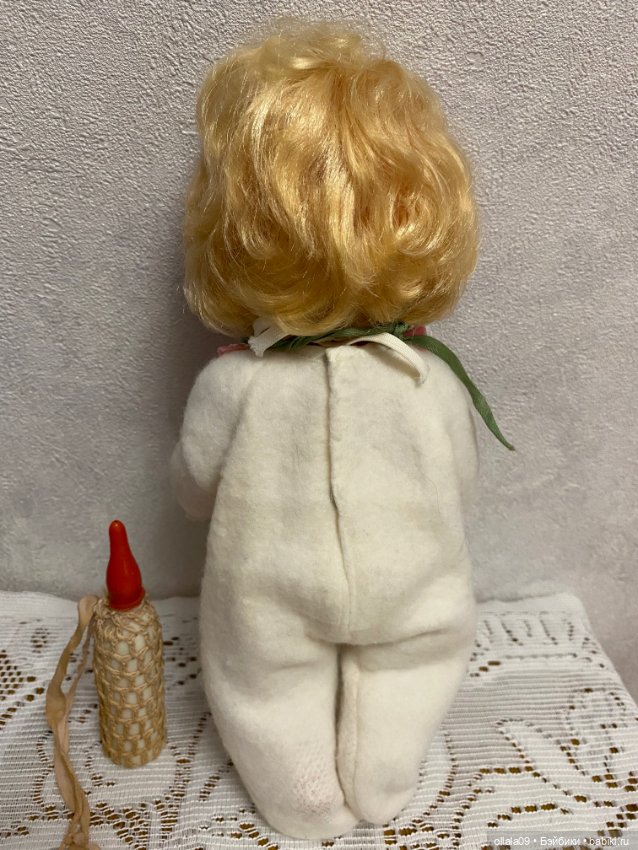 Кукла ГДР Пухлик с соской и бутылочкой (фото 5)