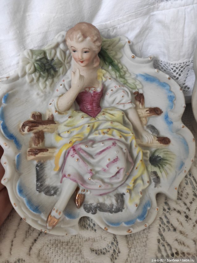 Фарфоровые парные плакетки (фото 2)