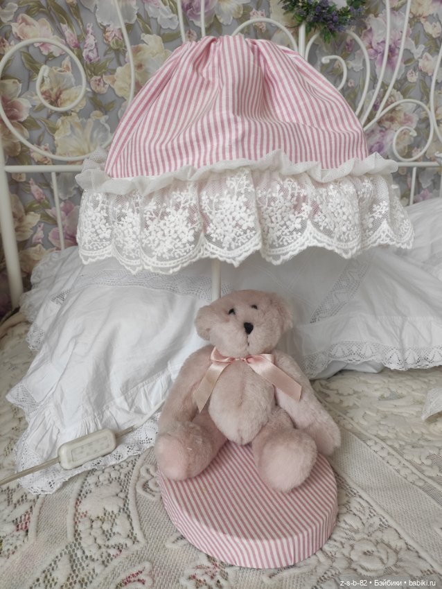 Винтажный мишка под лампой (фото 3)