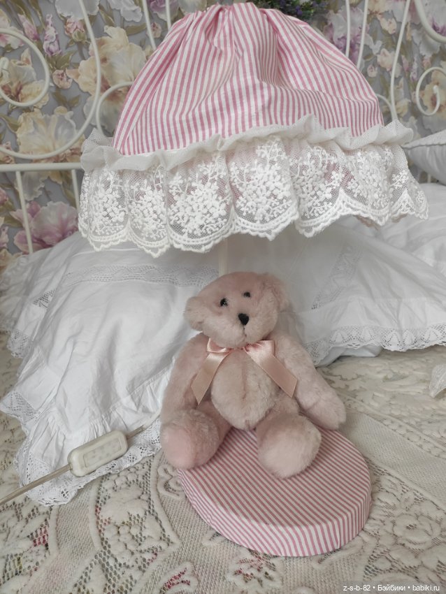 Винтажный мишка под лампой (фото 7)