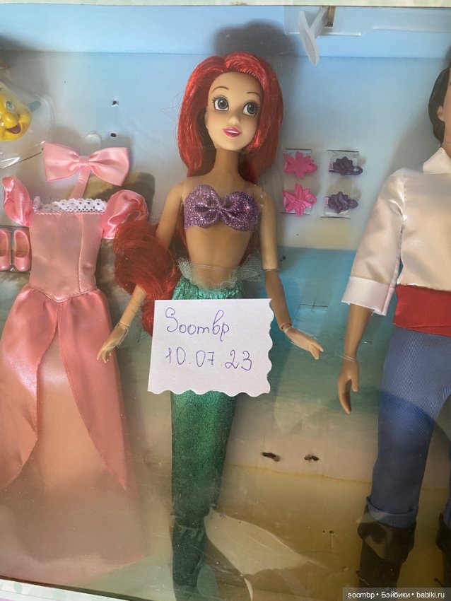 Русалочка Ариэль из набора Дисней Ariel Disney (фото 3)