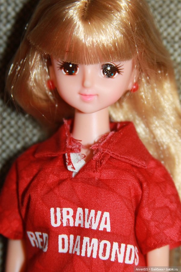 Винтажная Дженни в футбольной форме из серии J.League компании Такара (фото 2)