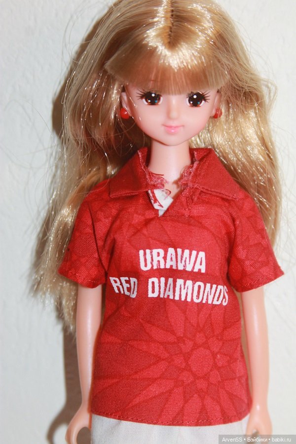 Винтажная Дженни в футбольной форме из серии J.League компании Такара (фото 4)