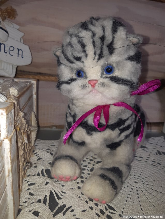 Котик — Авторские игрушки (фото 2)