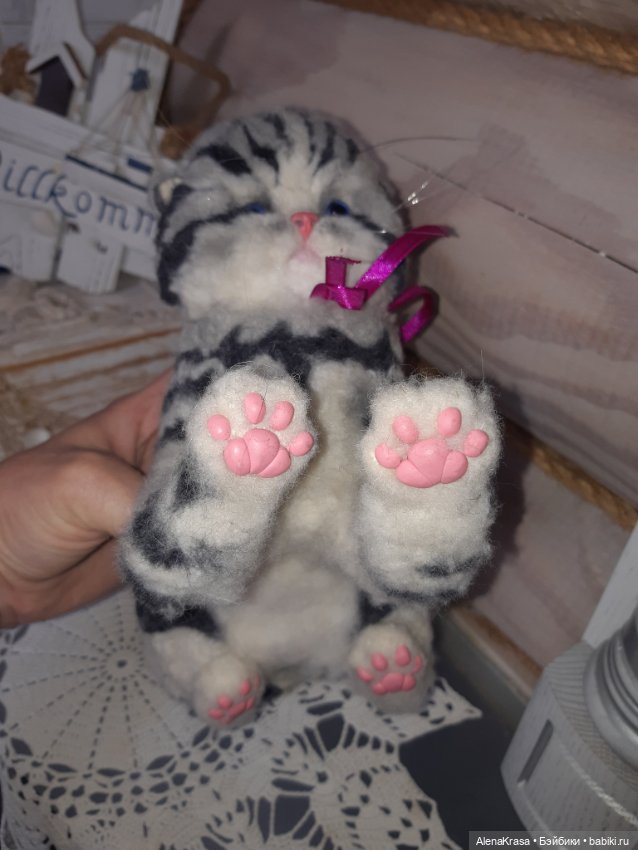 Котик — Авторские игрушки (фото 3)