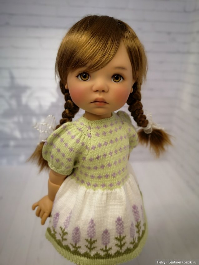 Платья с лавандой для Meadowdolls 46 см и 38 см (фото 5)