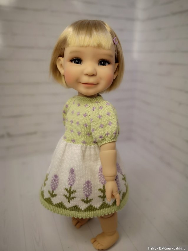 Платья с лавандой для Meadowdolls 46 см и 38 см (фото 4)