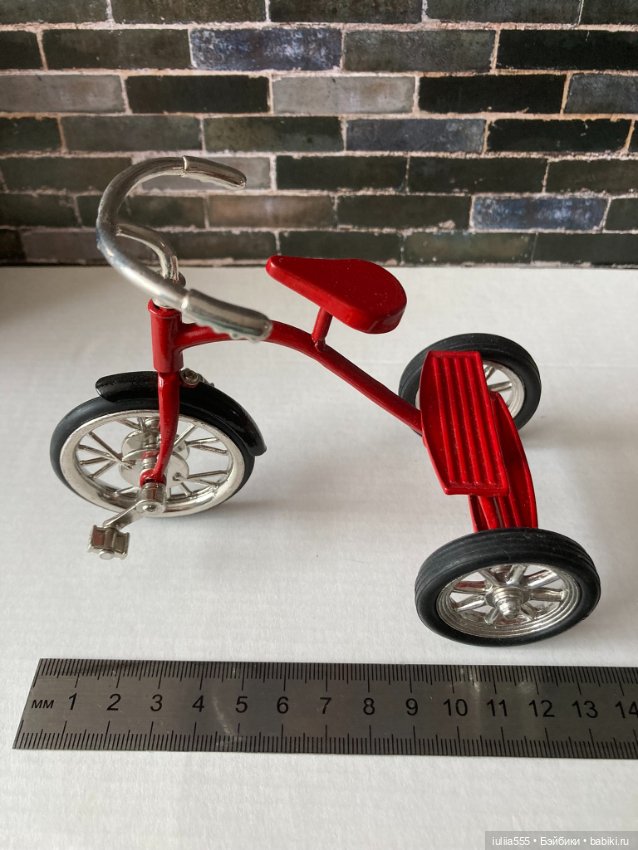 Трехколесный велосипед красный (№2) (фото 5)