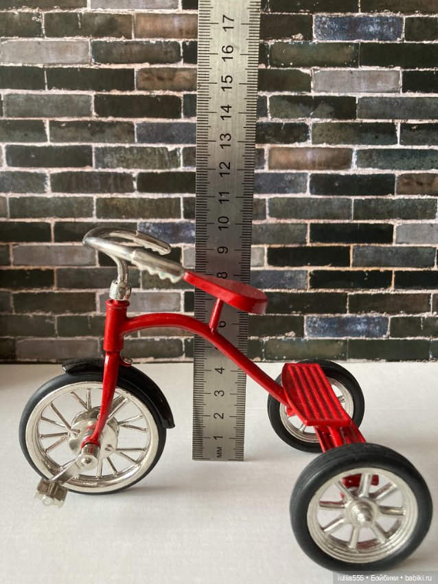 Трехколесный велосипед красный (№2) (фото 4)