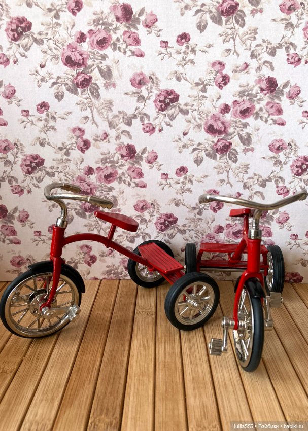 Трехколесный велосипед красный (№2)