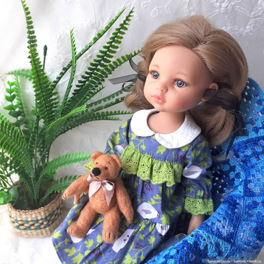 Нарядные платья для кукол Паола Рейна Paola Reina Платья кукольные (фото 3)