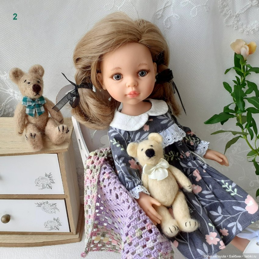 Нарядные платья для кукол Паола Рейна Paola Reina Платья кукольные