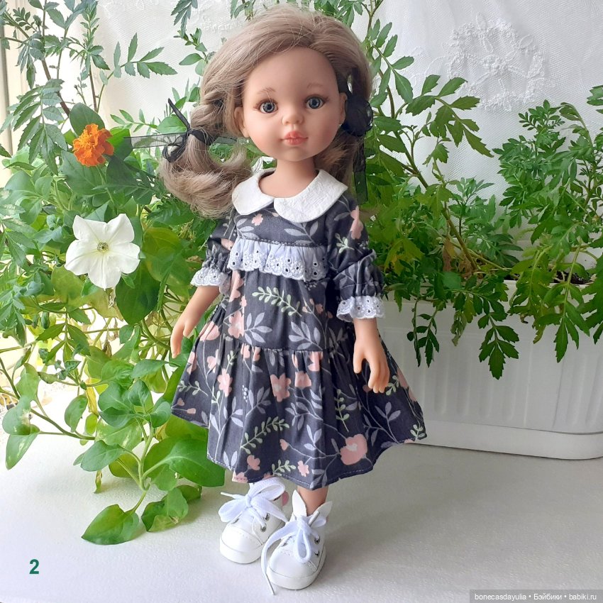 Нарядные платья для кукол Паола Рейна Paola Reina Платья кукольные (фото 8)