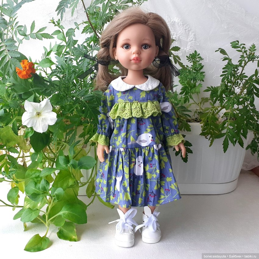 Нарядные платья для кукол Паола Рейна Paola Reina Платья кукольные (фото 2)