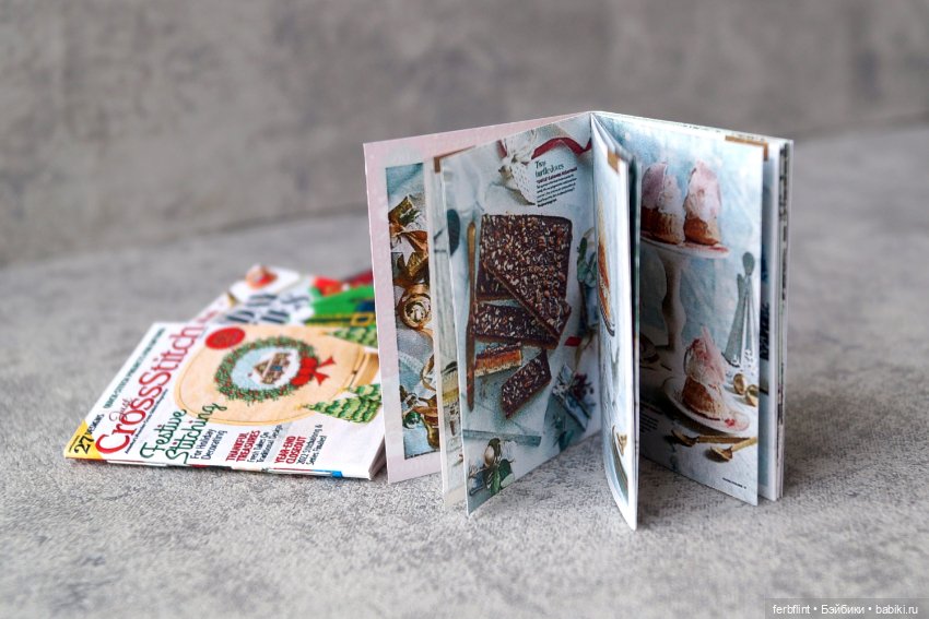 Набор Новогодних журналов №2 (на англ.) в масштабе 1:6 (фото 3)