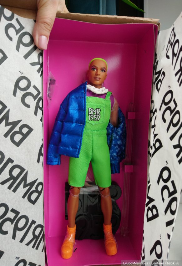 Кен BMR зеленый — Шарнирные куклы (не BJD)