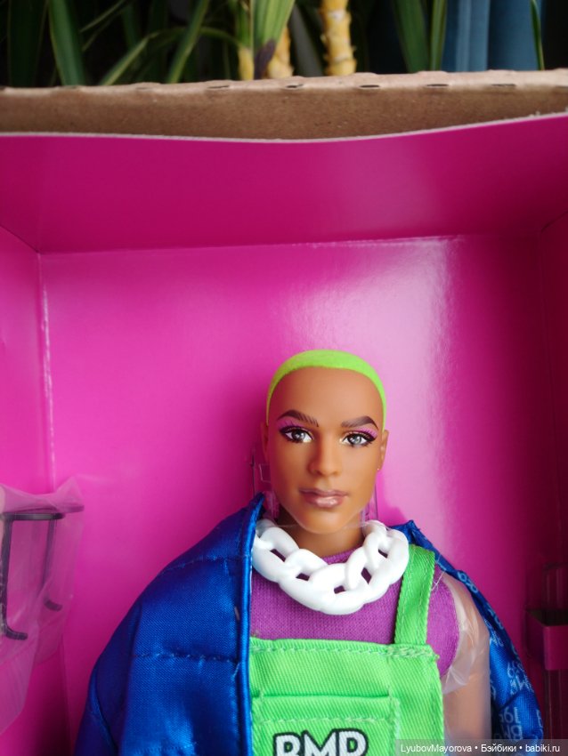 Кен BMR зеленый — Шарнирные куклы (не BJD) (фото 2)