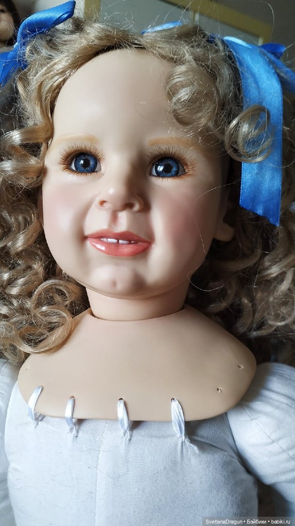 Портретная кукла тодлер от Пинг Лау (Ping Lau)