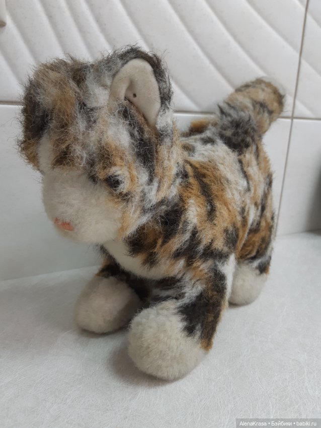 Кошка Steiff — Винтажные куклы и игрушки детства