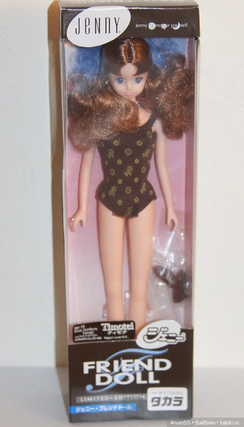 Винтажная подружка Дженни Тимотей компании Такара (фото 5)