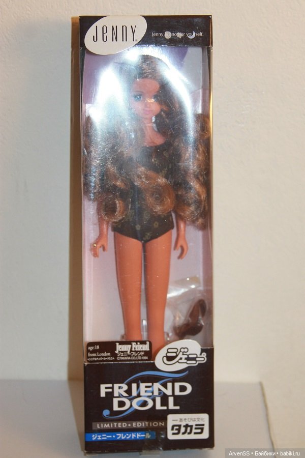 Винтажная подружка Дженни Джулиана компании Такара