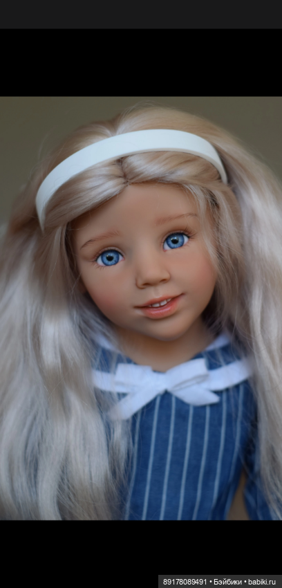 ООАК Gotz Анна снежный кролик