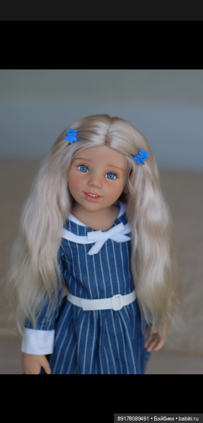 ООАК Gotz Анна снежный кролик (фото 10)