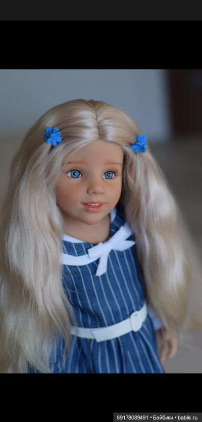 ООАК Gotz Анна снежный кролик