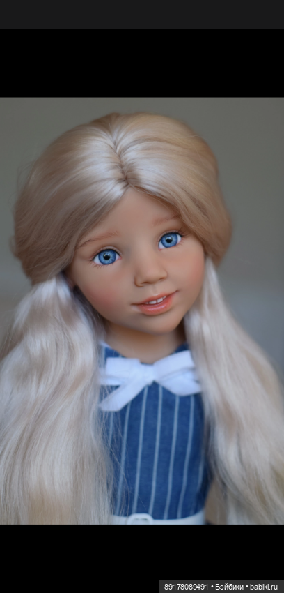 ООАК Gotz Анна снежный кролик (фото 5)