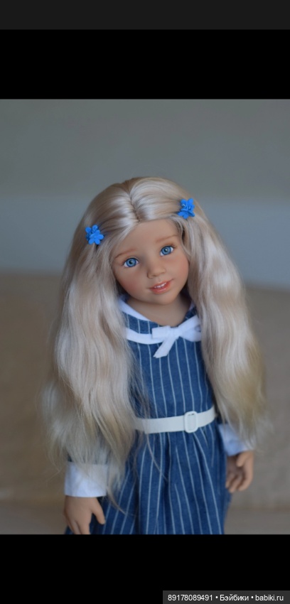 ООАК Gotz Анна снежный кролик